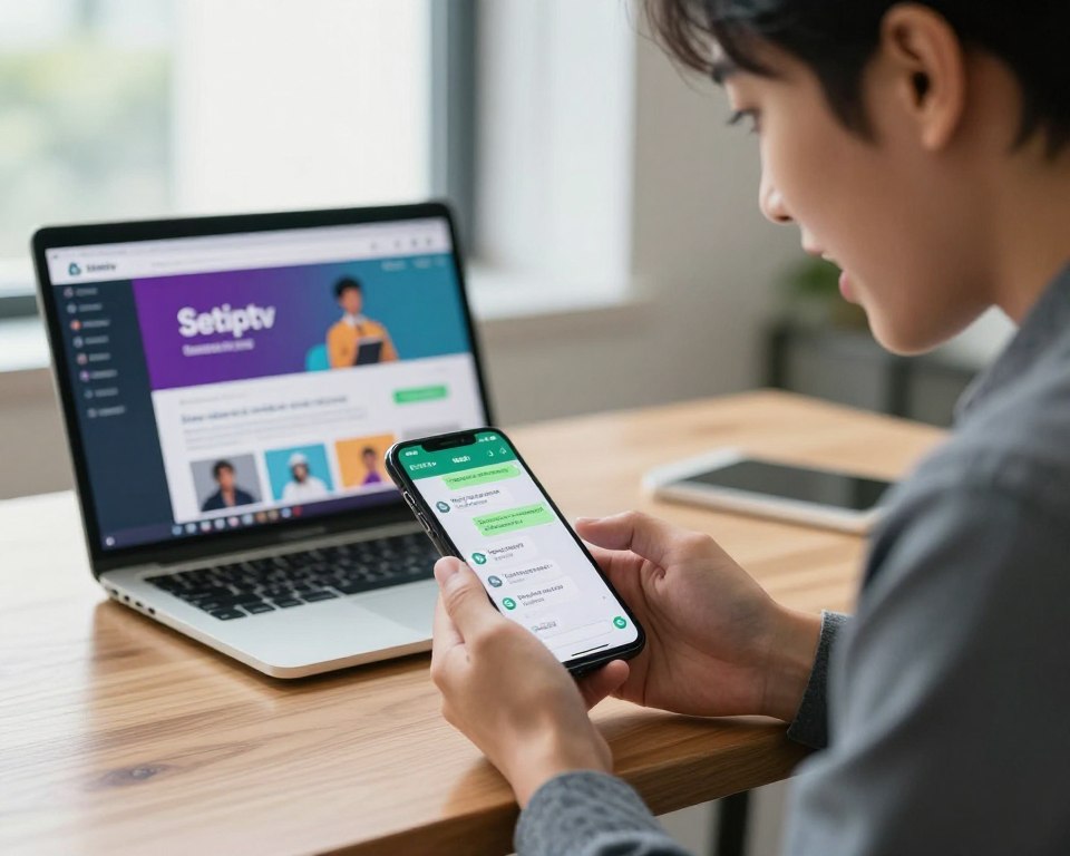 How to order your setiptv code quickly via WhatsApp support How to order your setiptv code quickly via WhatsApp support