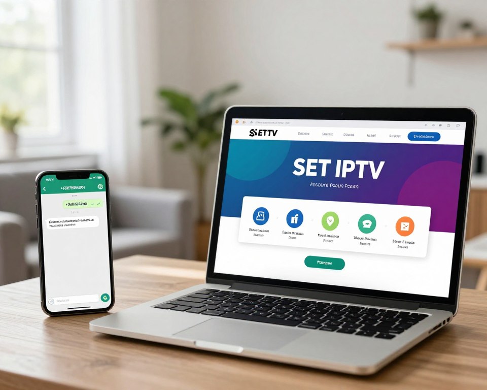 SET IPTV account