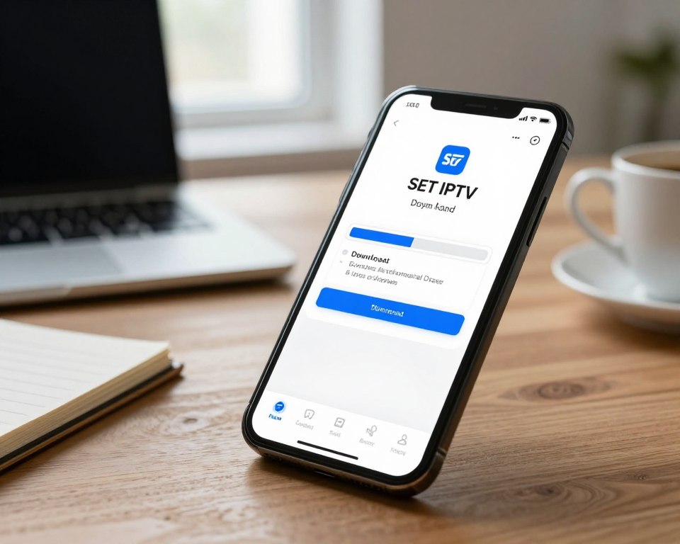 set iptv app download process